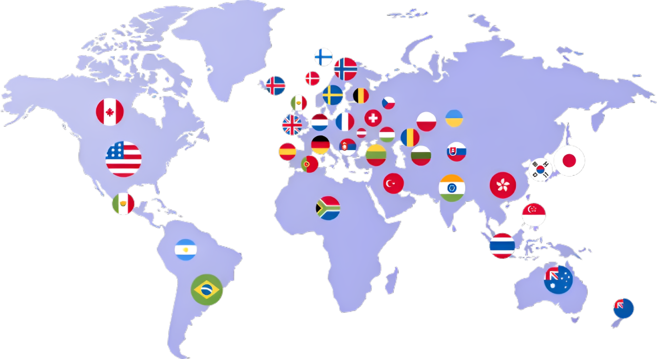Global IPTV Server Map and CDN Nodes