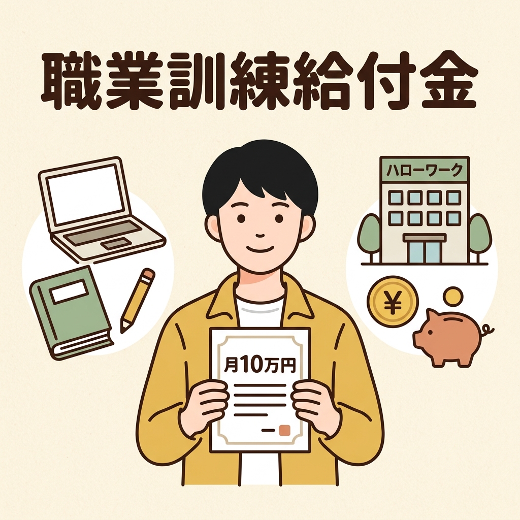 求職者支援制度の職業訓練受講給付金ガイド