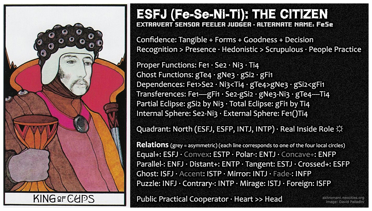 ESFJ (Fe-Se-Ni-Ti)