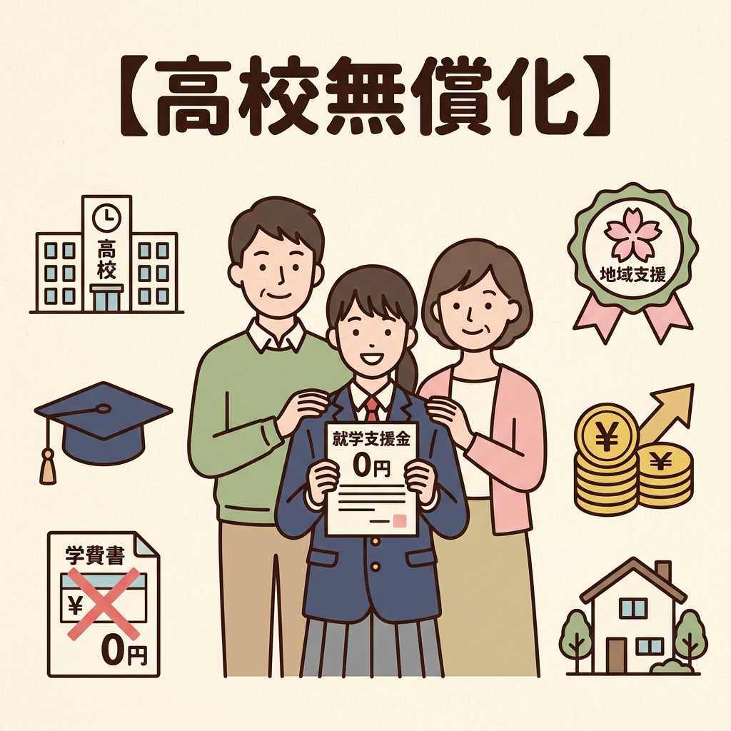 【高校授業料無償化】国の就学支援金と私立高助成ガイド