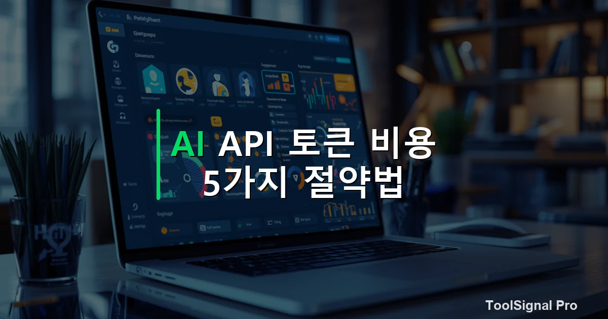 AI API 토큰 비용 줄이는 법 5가지 — 가이드 / 방법 썸네일