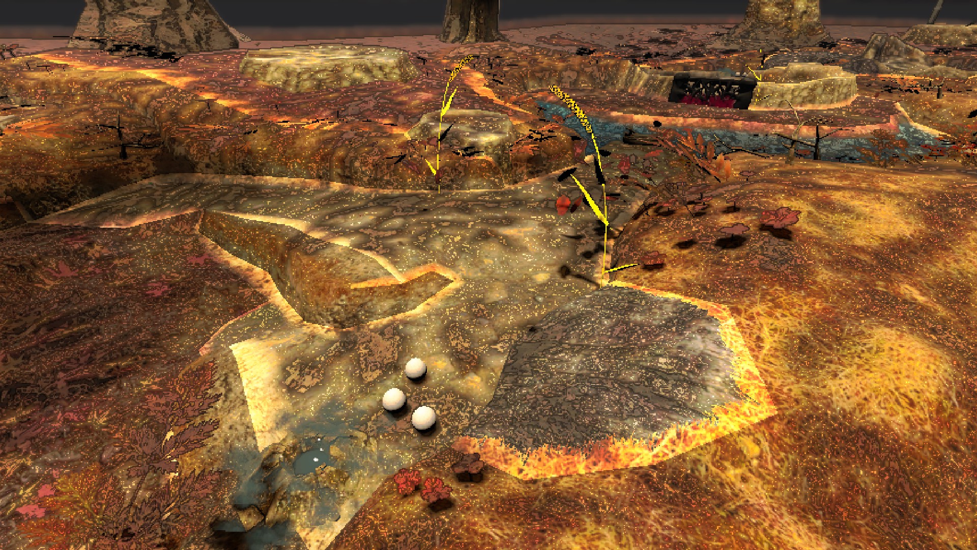 A different angle on fire exit near landing site. (Groink Firing Range)