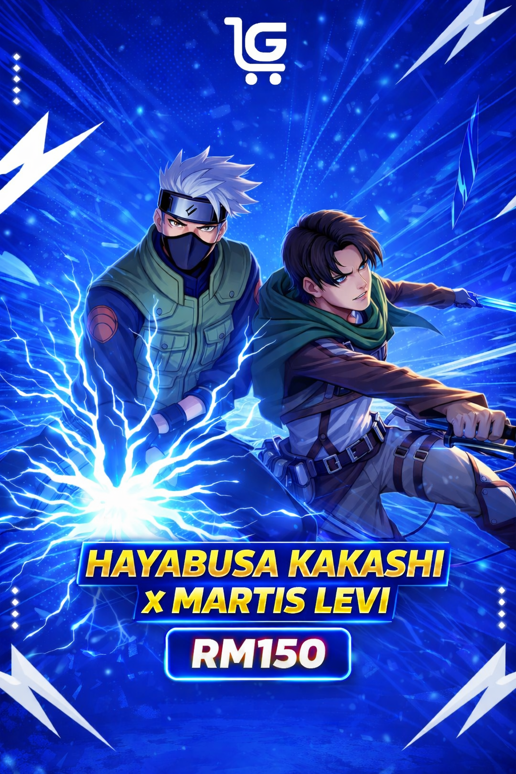 HAYABUSA KAKASHI X MARTIS LEVI X CHOU KOF X PHARSA COLLECTOR