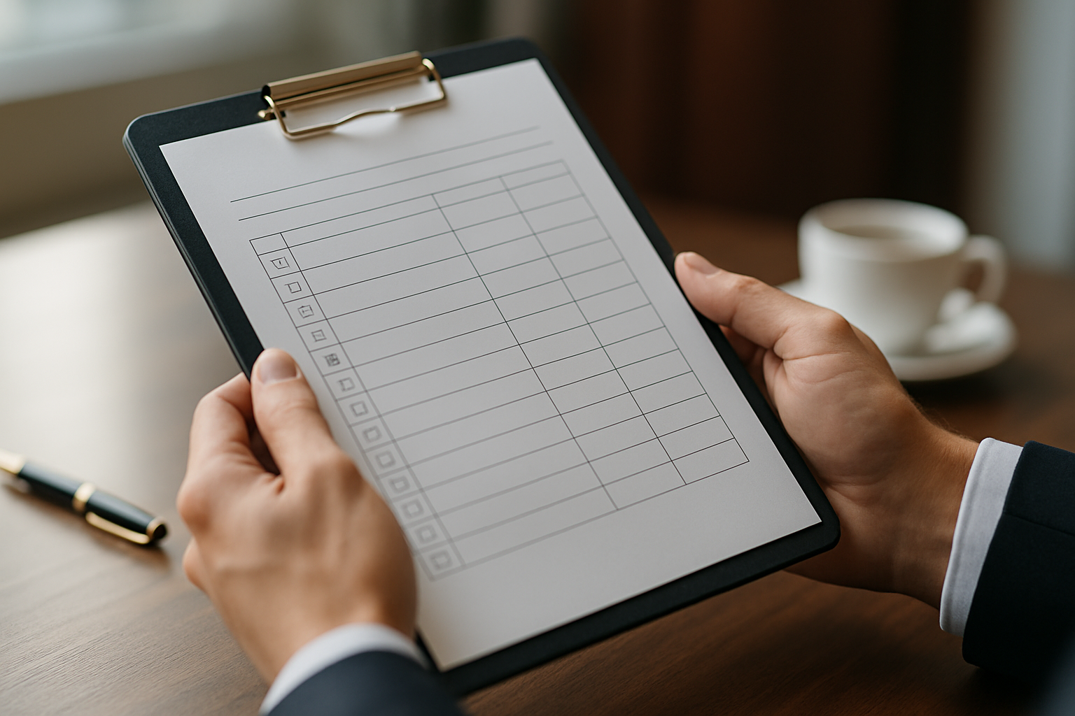 La grille de sélection à utiliser avant de signer