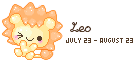 leo, born july 23 to august 23