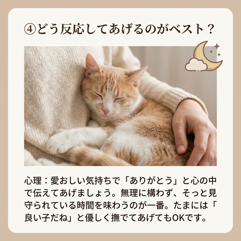 夜中に猫が見つめる理由と愛情のサイン - Image 6