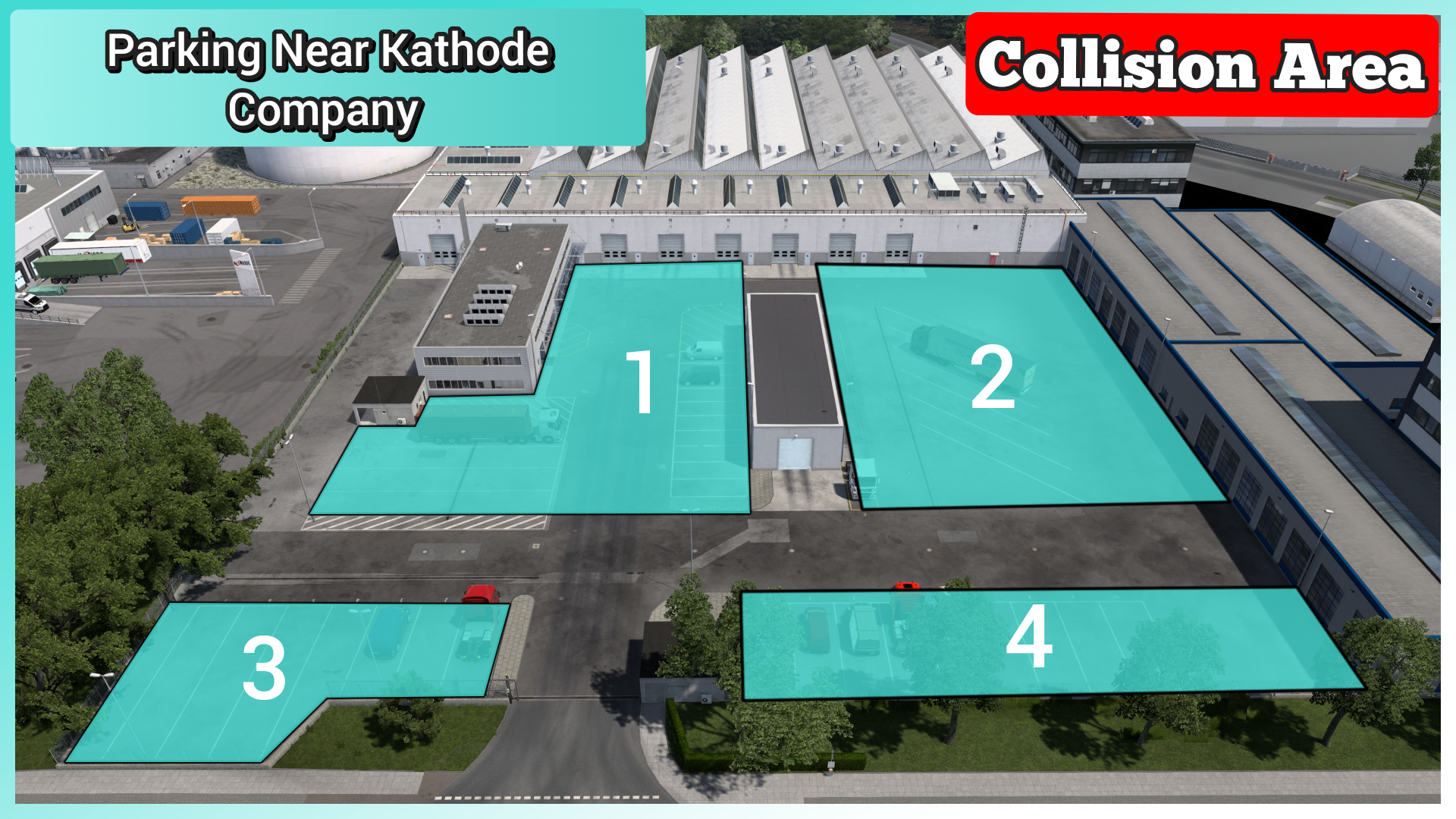 PARKING AREA NEAR KATHODE COMPANY [Colloision Area]