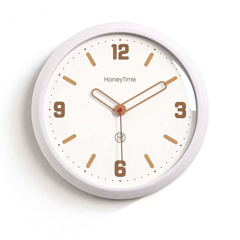 Modern Minimalist Silent Quartz Wall Clock - Detail 1