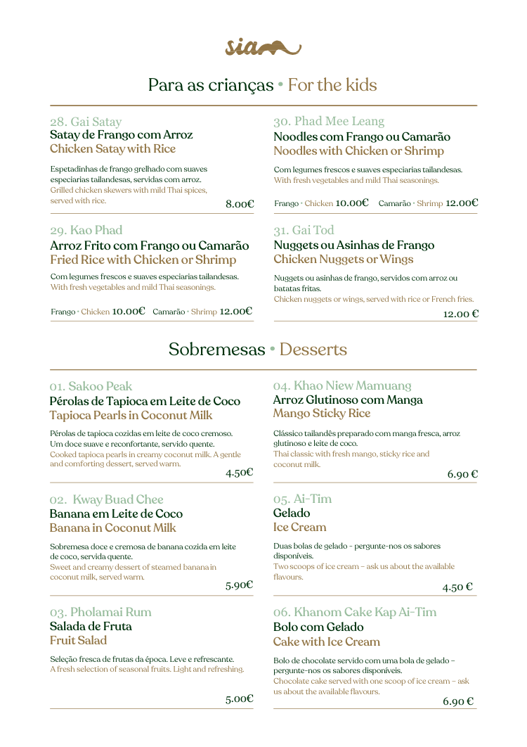 Menu Siam Thai — Página 7