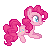 A pixel of pinkie pie sleeping; it matches the twilight pixel after the end.