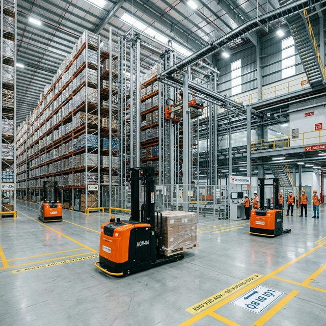 Tự động hóa kho bãi tại Gemadept