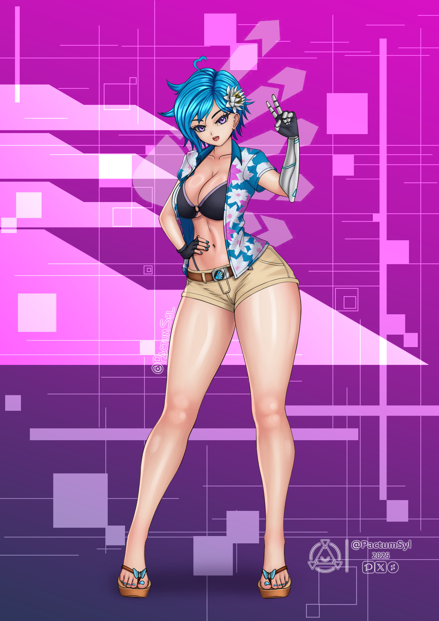 Tari in summer look [SMG4]