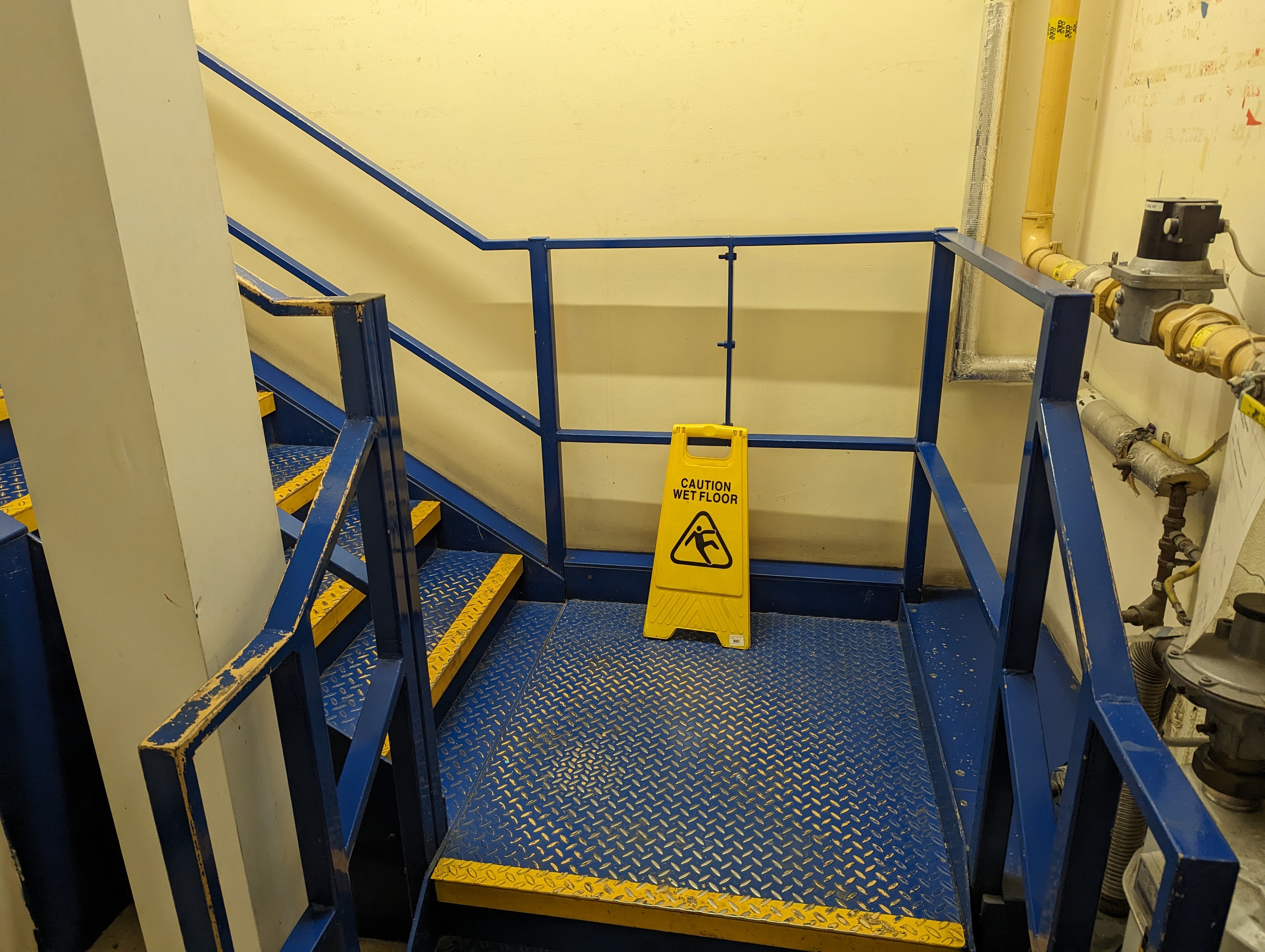wet floor