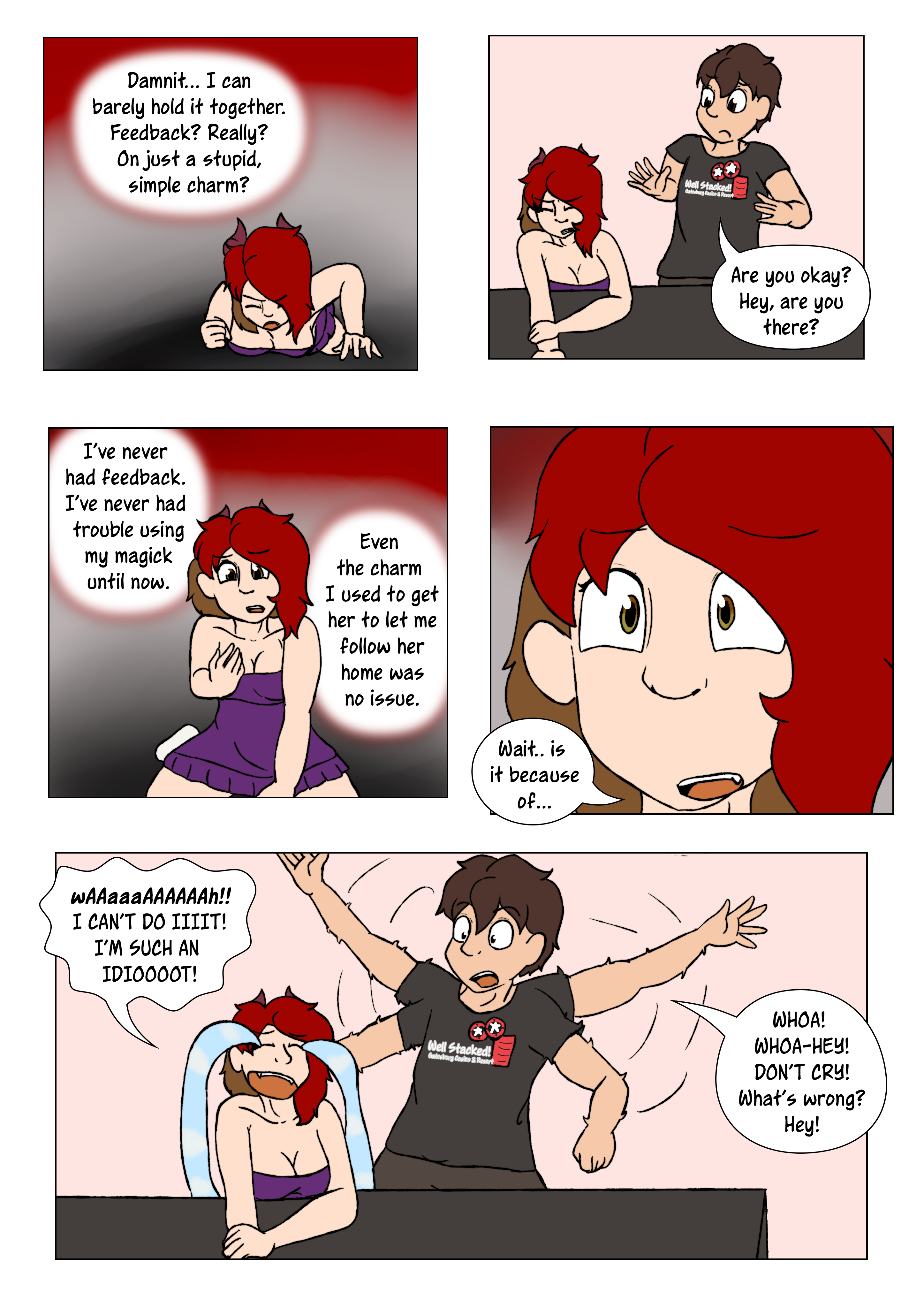 Chapter 2, Page 14 - Art by LariUmbreon