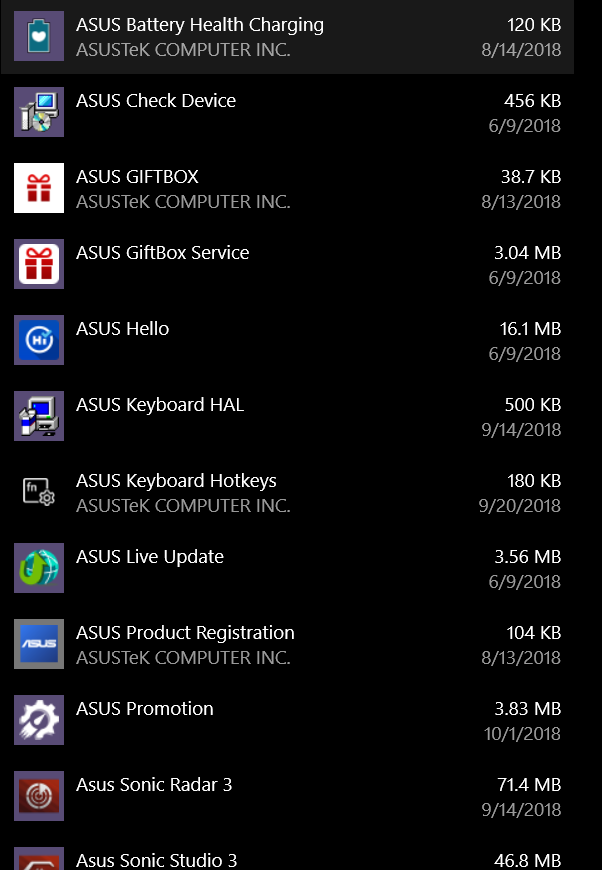 WHAT IS CONSIDERED BLOATWARE R GAMINGLAPTOPS visual data 7
