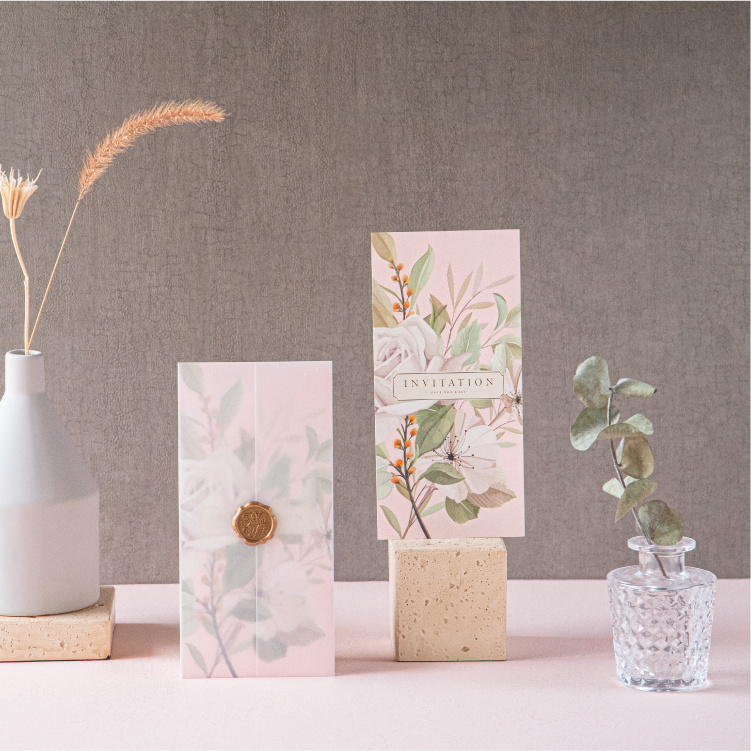 婚卡喜帖 - 花信明媚 商品圖2