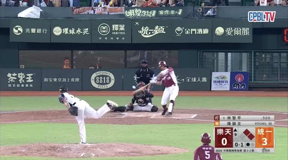 [LIVE] CPBL季後賽G3 統一 VS 中信兄弟 @洲際 - 棒球 - PTT.BEST 批踢踢爆文 3