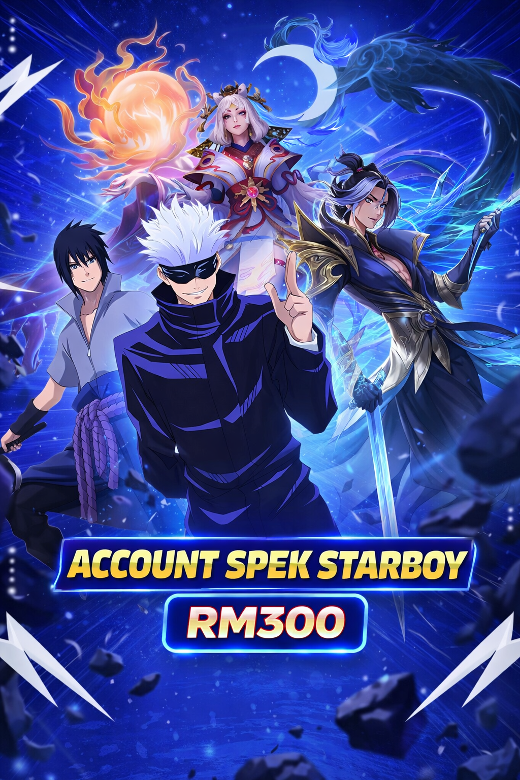 Lunox Legend Ling Collector Suyo sasuke Lance royal matador
