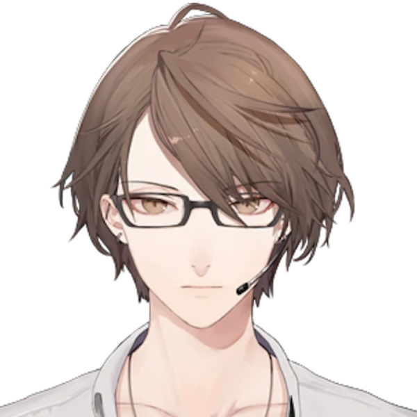 Hayato Kagami ; shachou was my first introduction to 2434 but he doesnt wear his glasses full time .