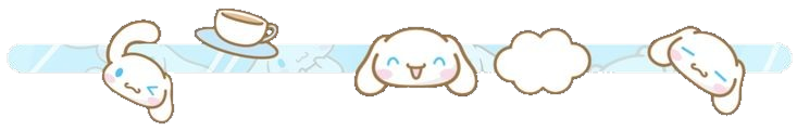 silly cinnamoroll header