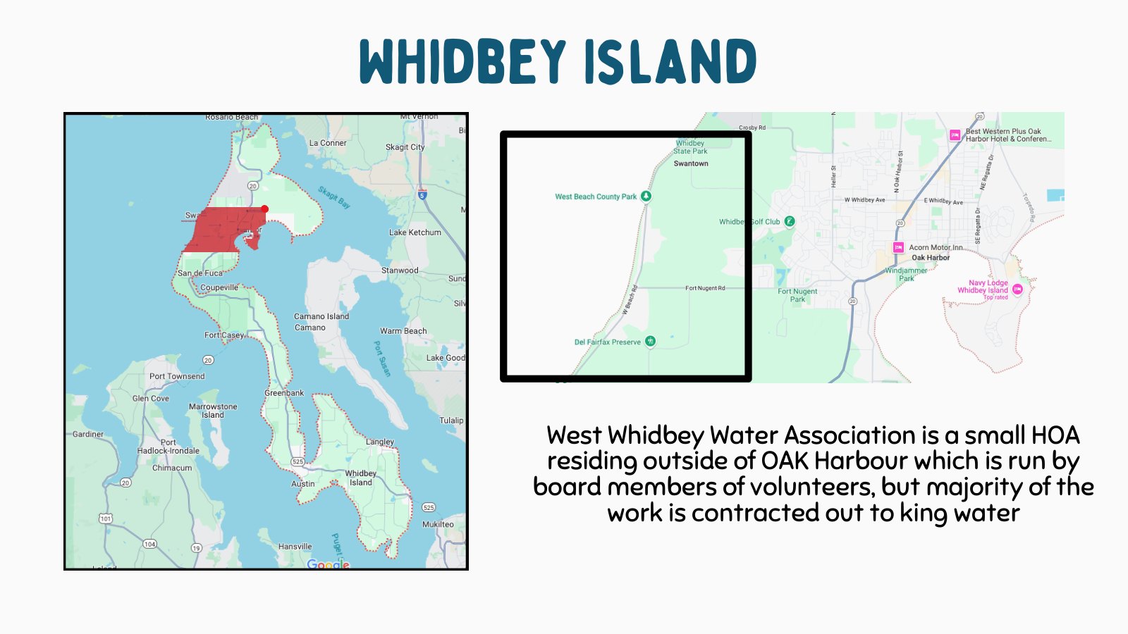 Whidbey Island location context map