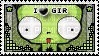 I <3 Gir Stamp