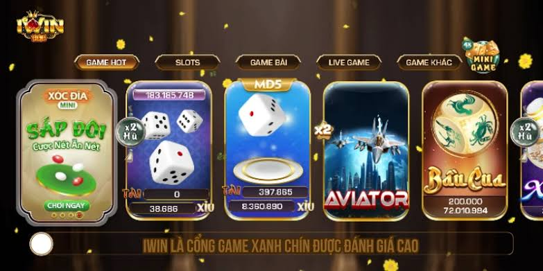 IWIN là cổng game xanh chín được đánh giá cao
