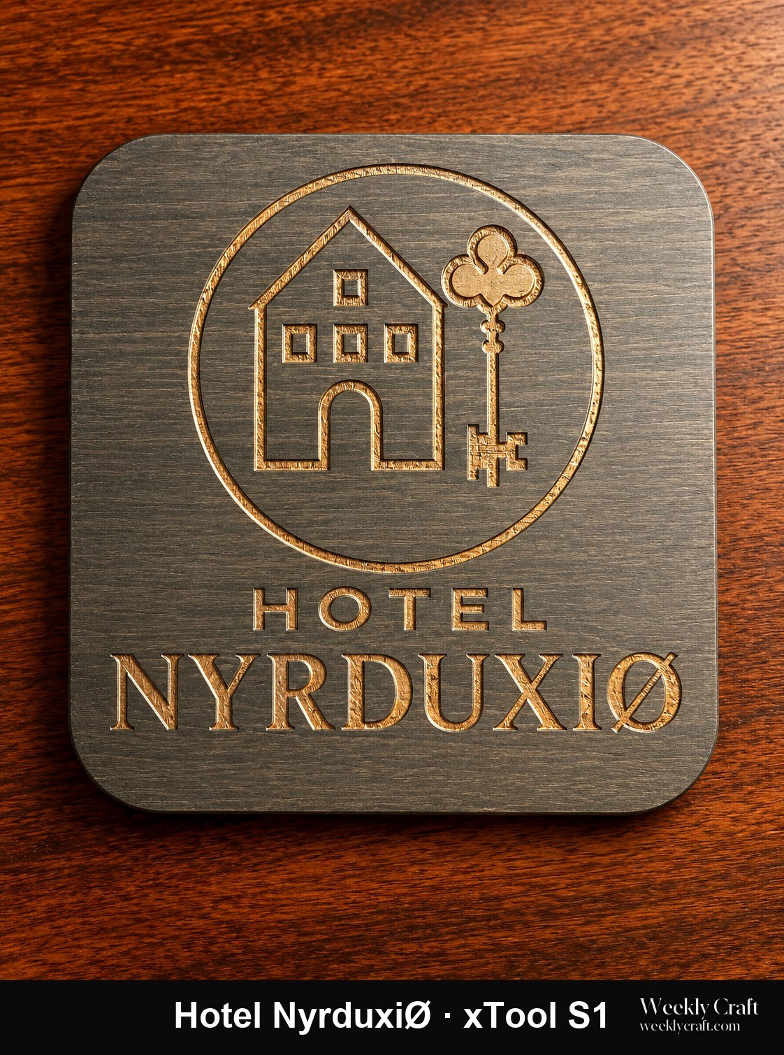 Hotel Nyrduxi0 sign