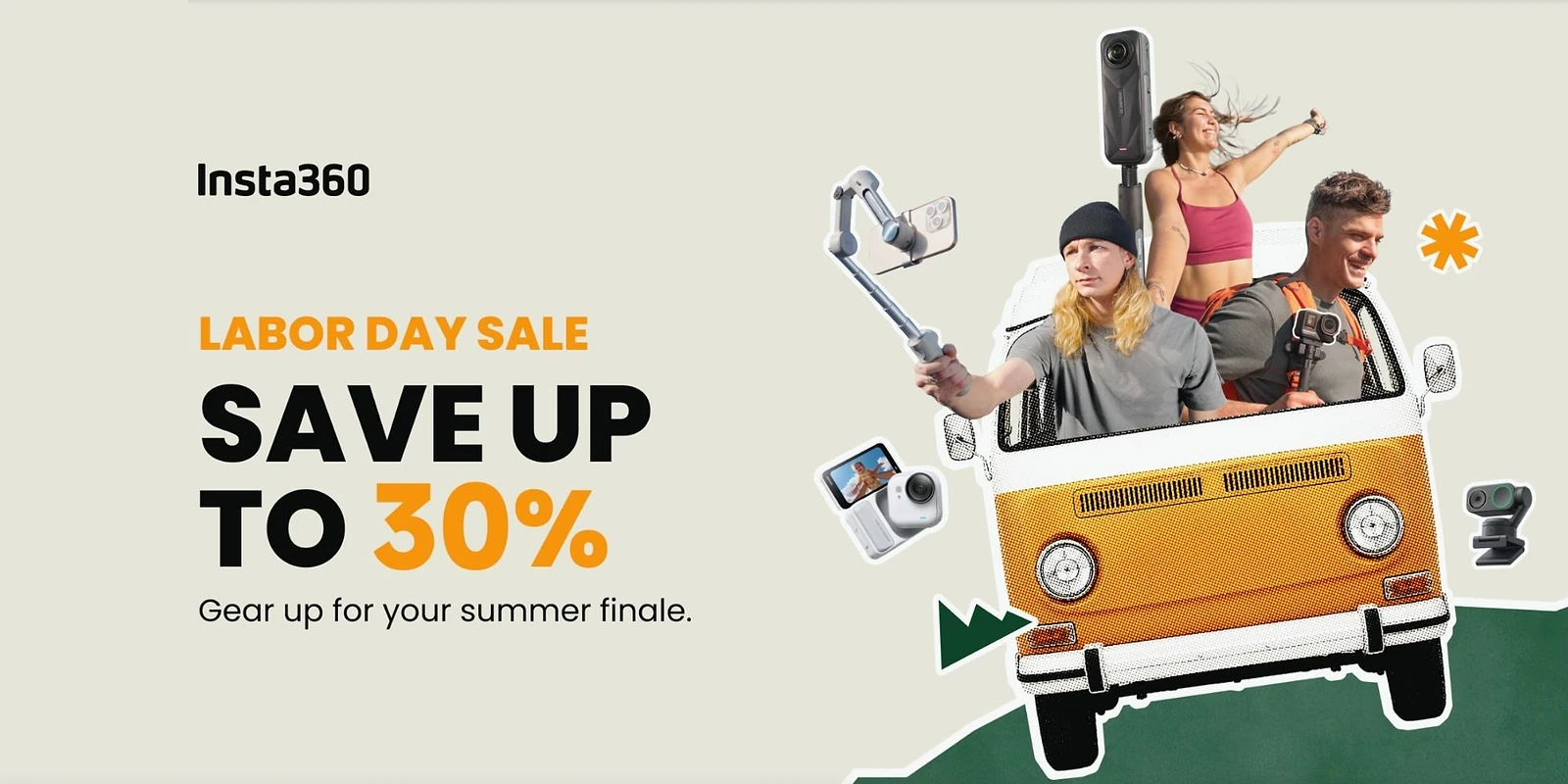 Insta360 Giảm Giá Sốc Đến 30% Dịp Lễ Lao Động: Camera Hành Trình, Webcam & Hơn Thế Nữa! - Hình 1