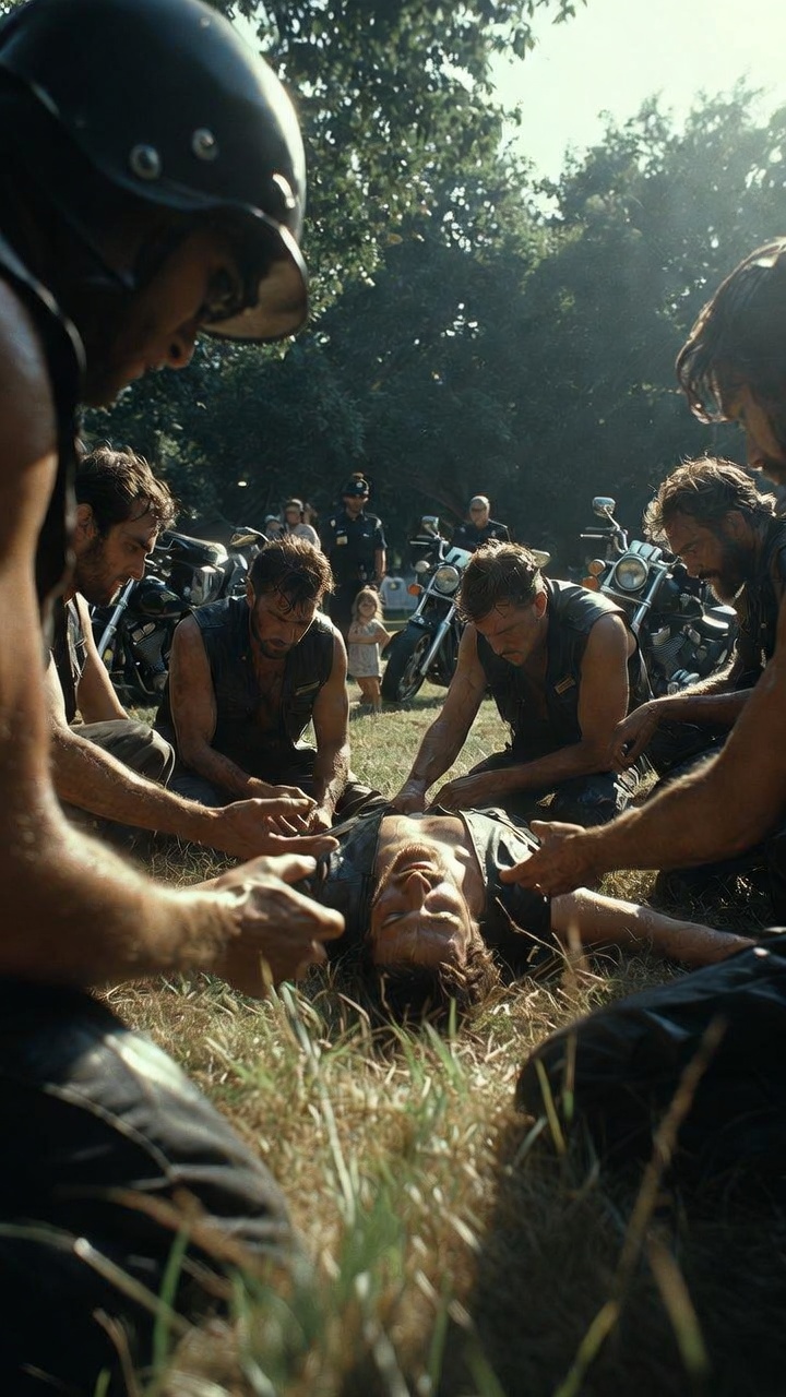 The Bikers and the Dead Man