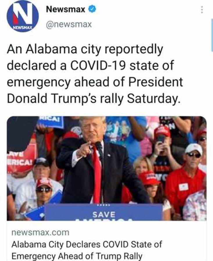 2021年8月21日: 阿拉巴马州特朗普拉力日现场直播及其他新闻|星际飞船地球