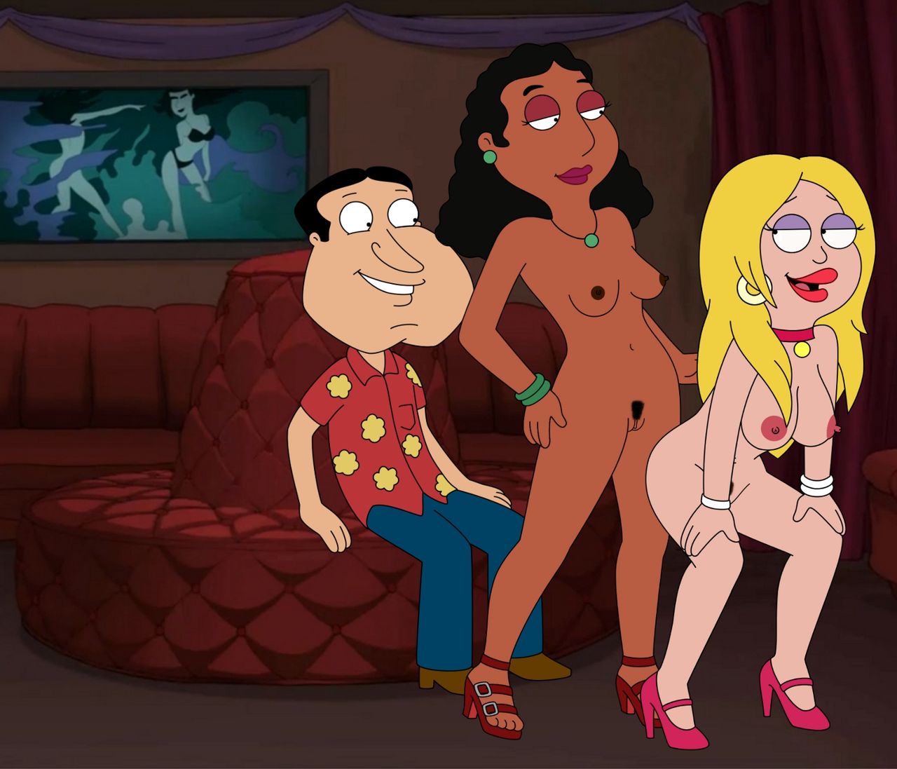 Gentlemen's club [Francine Smith,American Dad] (Frost969)