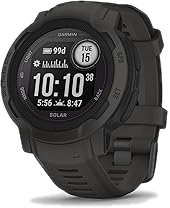 Garmin Instinct 2 Solar rugged GPS smartwatch in graphite