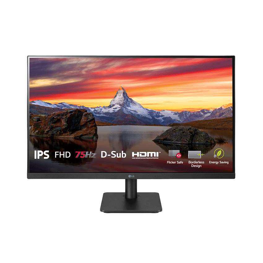 Màn hình LG 24MP400-B (23.8inch/FHD/IPS/75Hz/5ms/250nits/HDMI+DSub/Freesync)