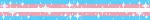 glittering trans flag