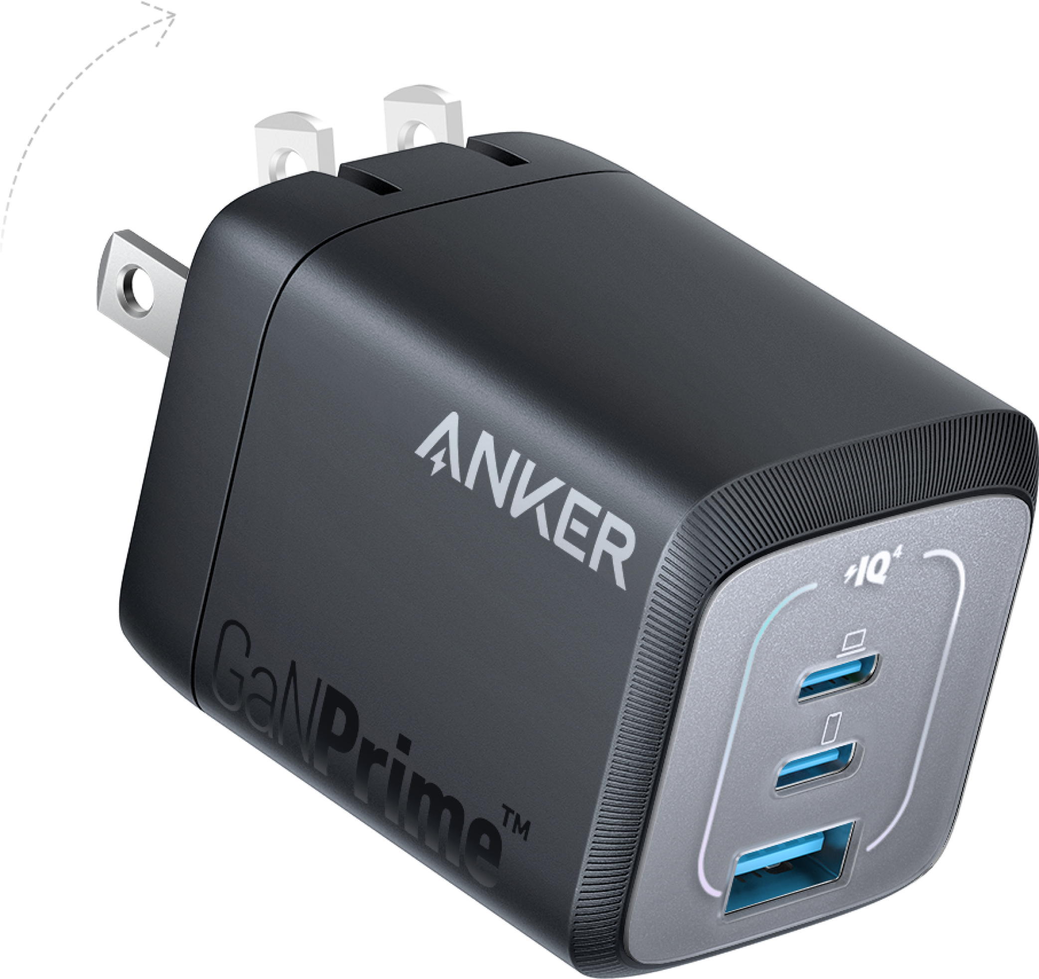 Anker Prime 67 watt GaN wall charger product image