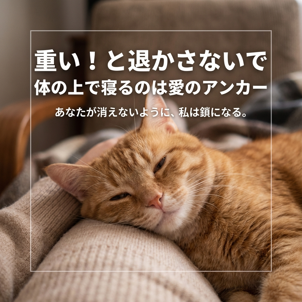猫が体の上で眠る理由が示す深い愛情 - Image 1