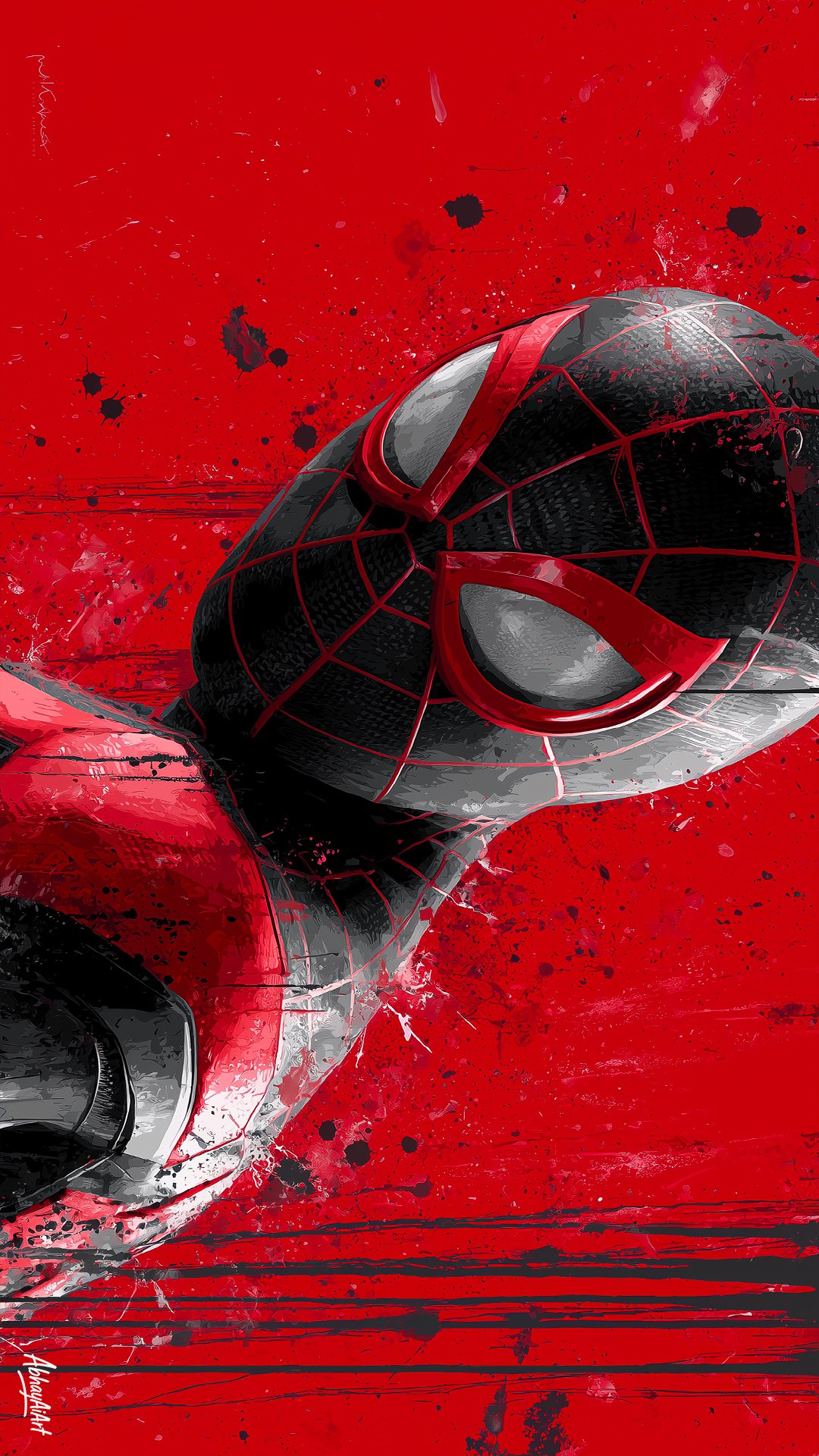 Spider man black