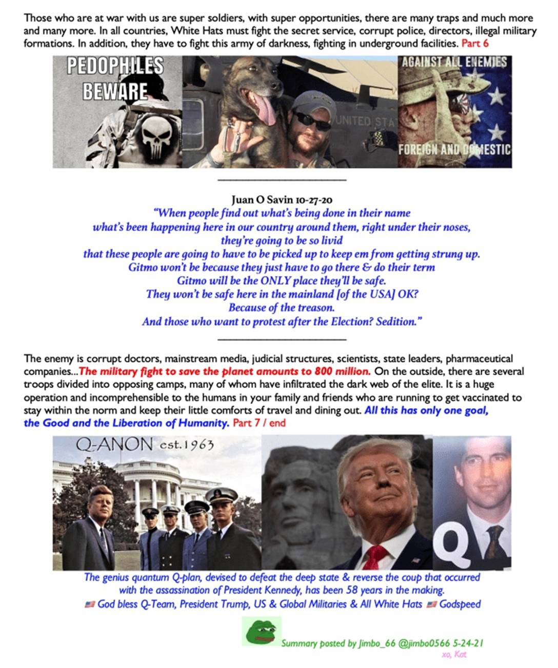 “多亏了白帽子,一个神奇的新世界正在破晓”|Kat-5.28.21