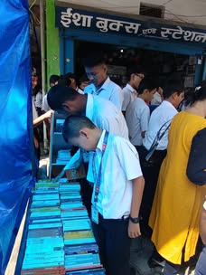 Reading culture promotion at Isha Book Birtamod