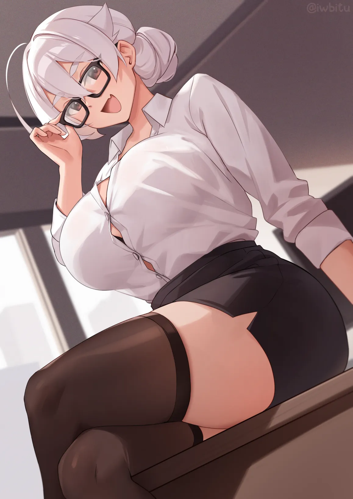 Office Lady (by Iwbitu)