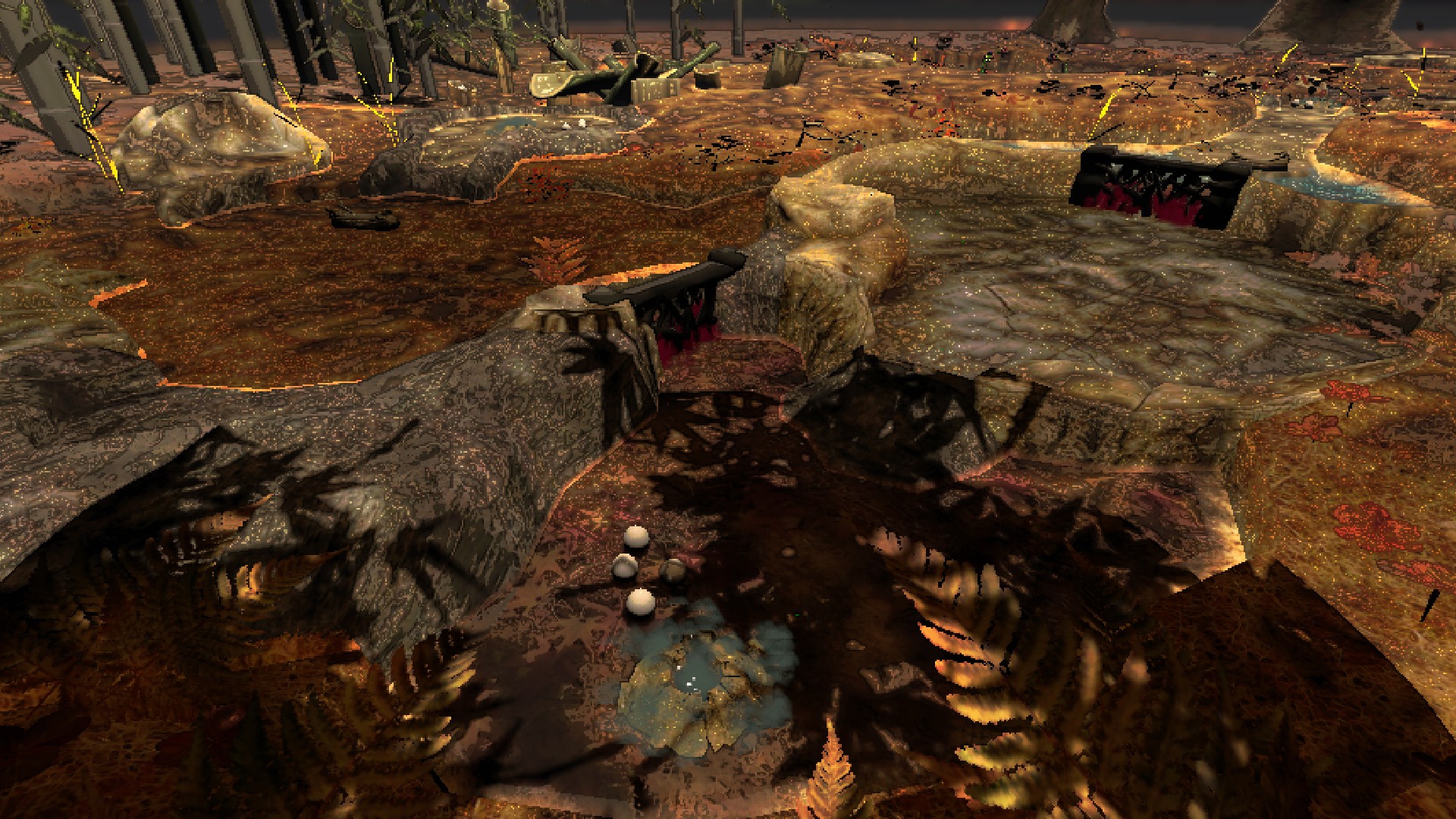 Fire exit near poison gates. (Dream Den)