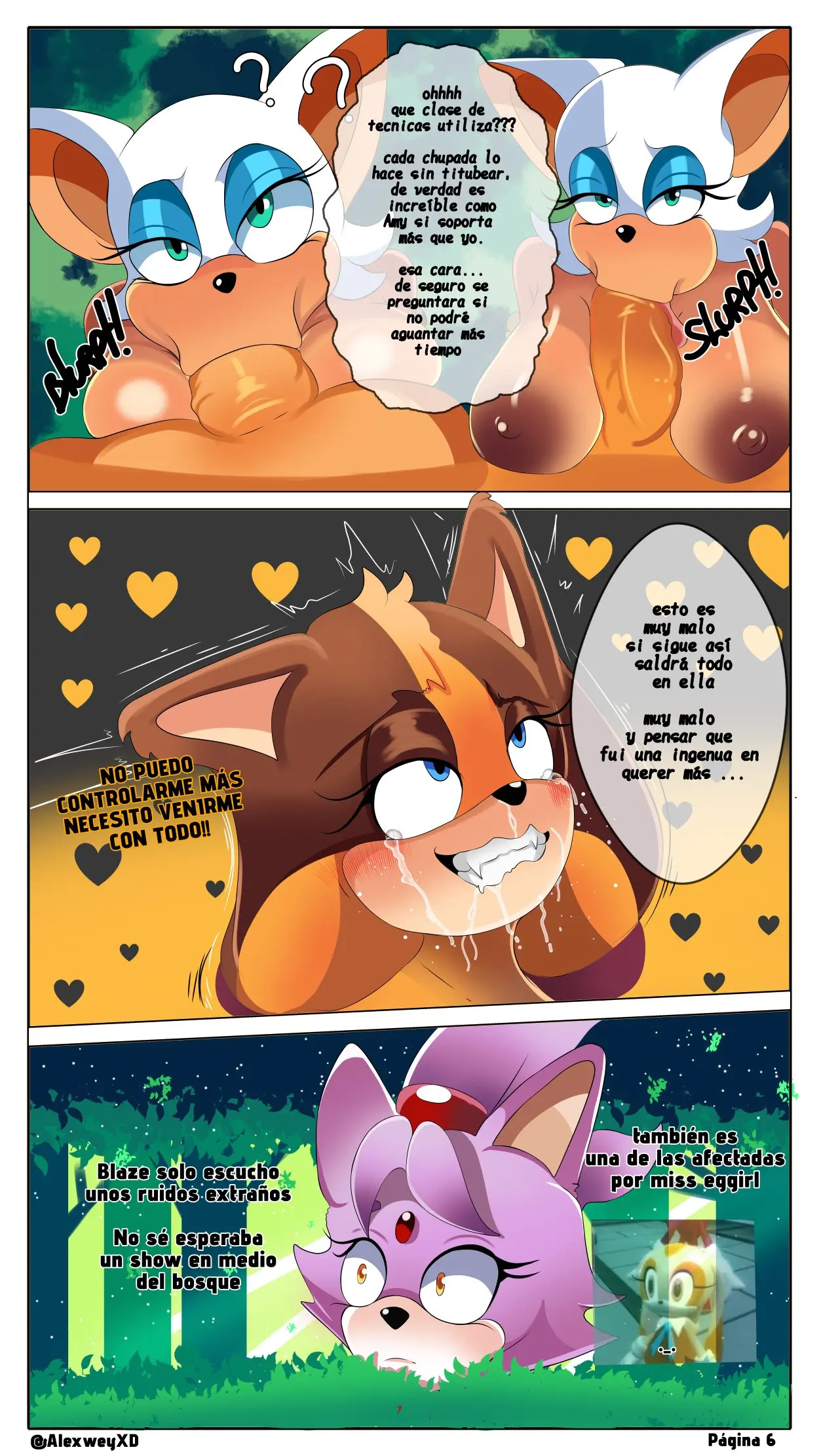 Rouge In Trouble - AlexweyXD (Sonic) 7