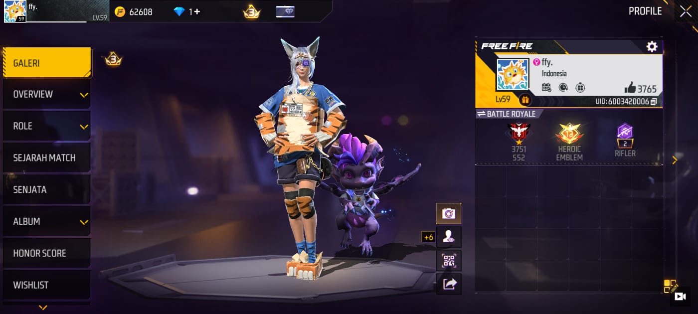 Profil Free Fire