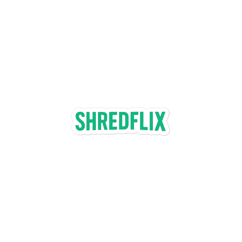 Shredflix Wake Logo Stickers
