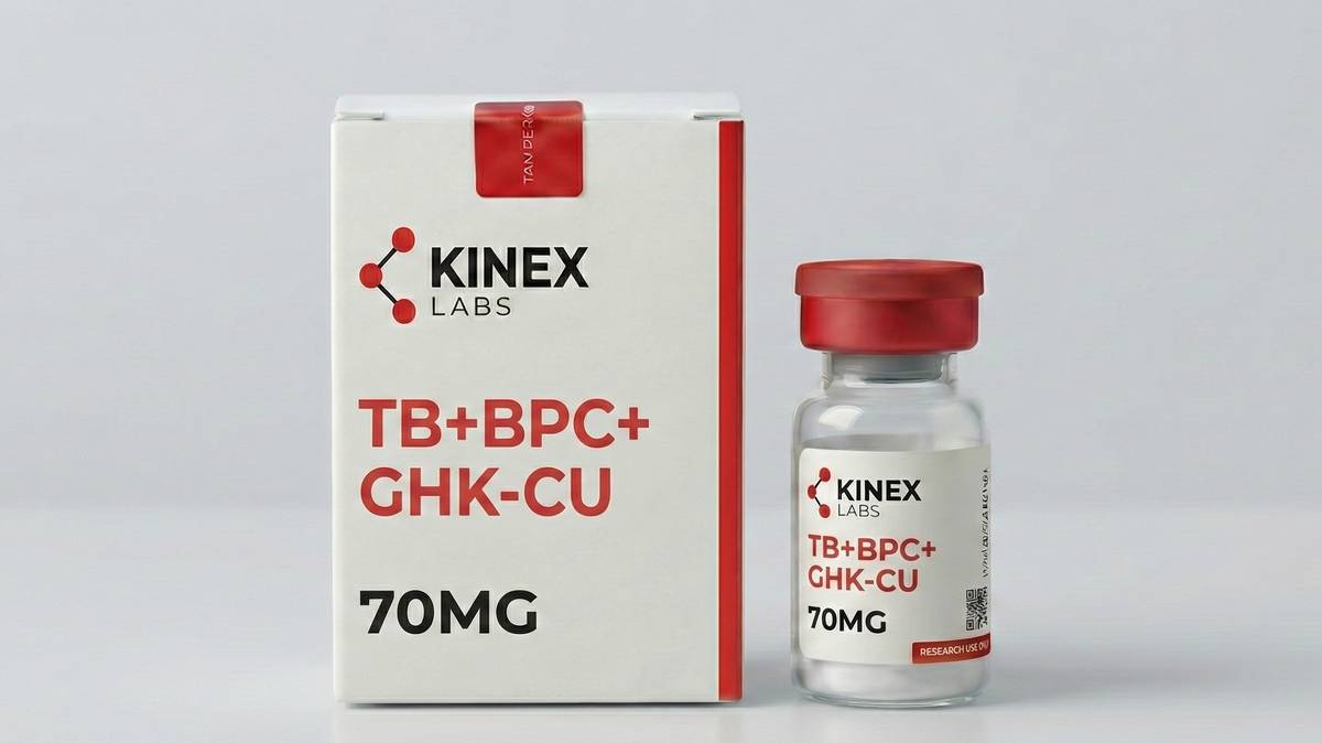 TB+BPC+GHK-CU - 70mg (10mg,10mg,50mg)