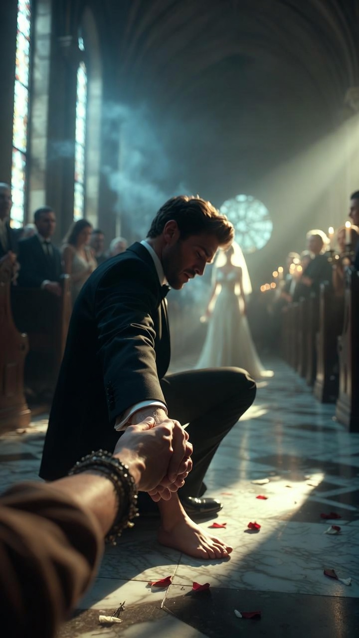 HE LEFT HIS BRIDE AT THE ALTAR TO CHASE A BAREFOOT BOY… THEN THE BRACELET EXPOSED A NINE-YEAR LIE