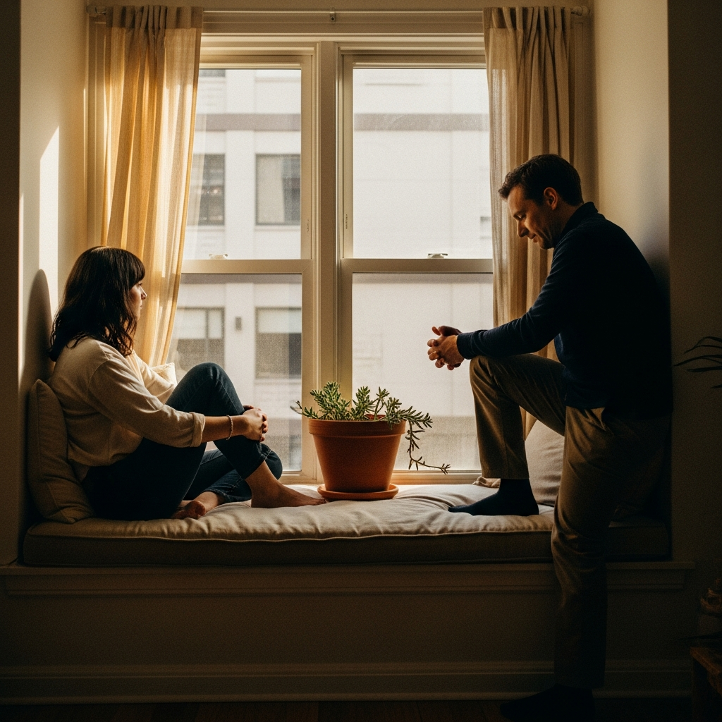 Pareja distanciada