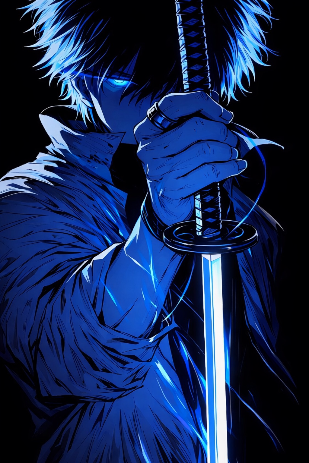 Boy katana anime wallpapaer