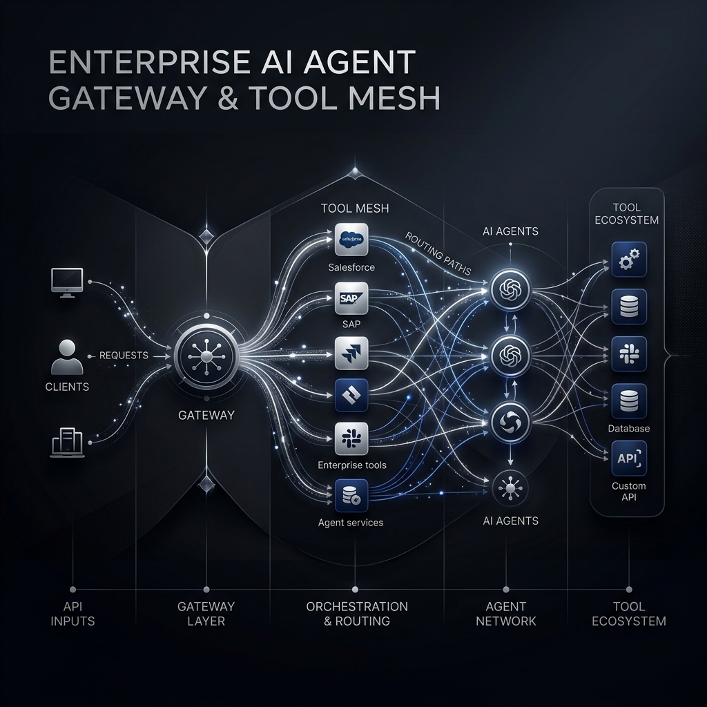 Enterprise AI Agent Gateway & Tool Mesh